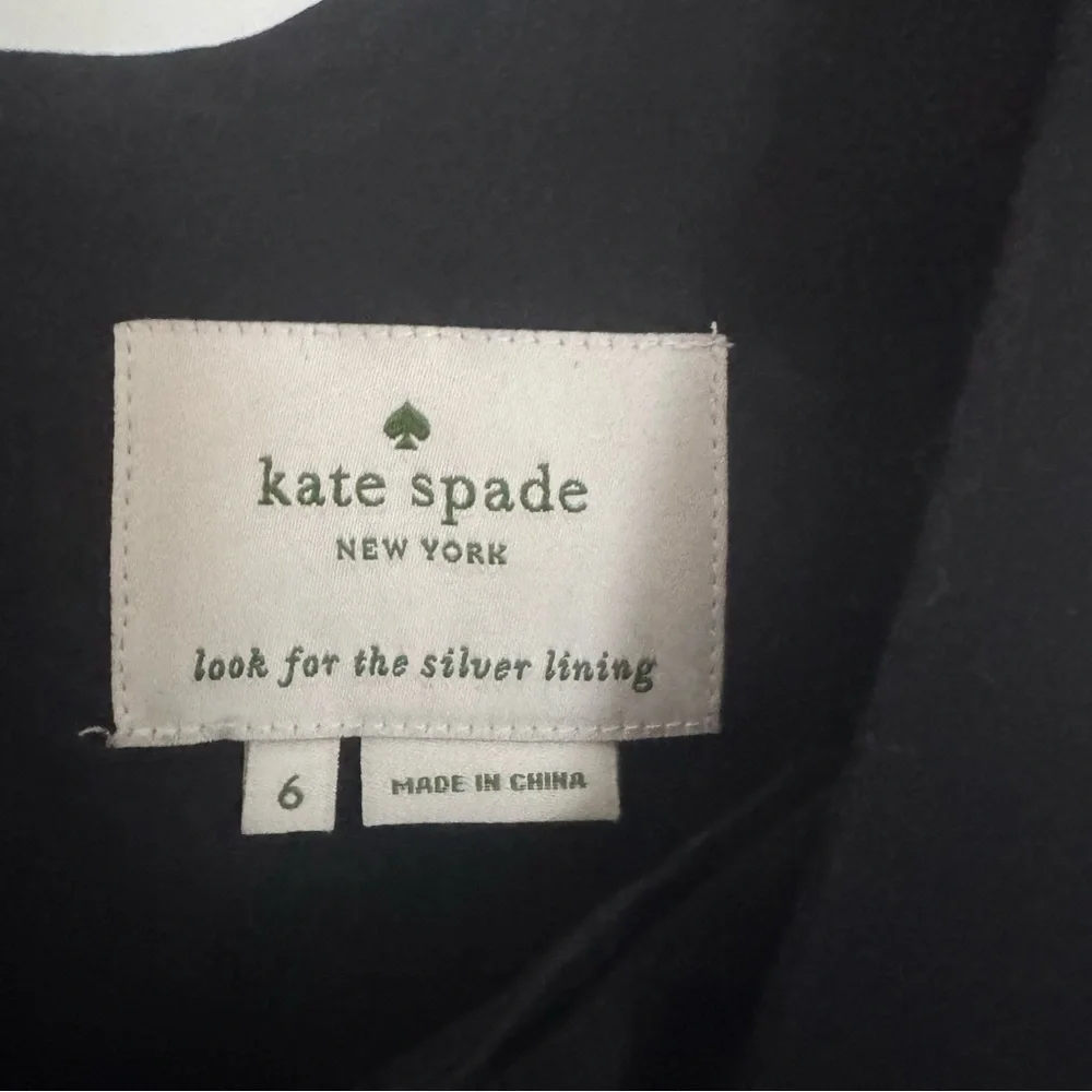 Kate Spade “Jillian” black sleeveless dress